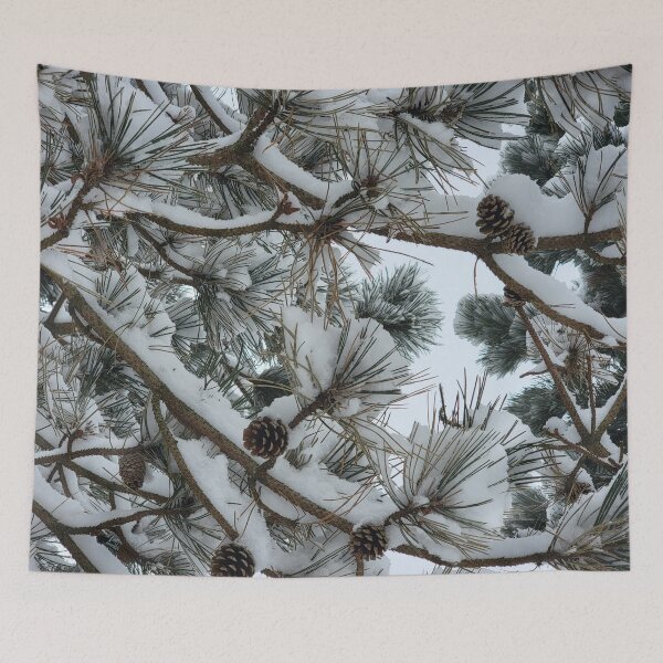 Item preview, Morning Snow on the Pines designed and sold by Rebecca Jane.