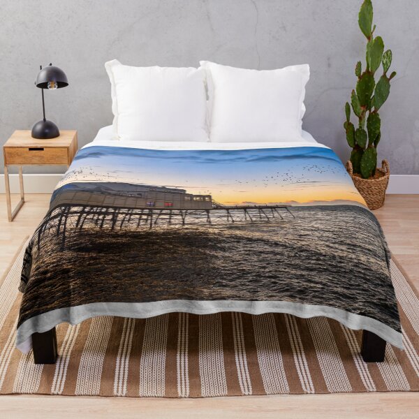 Item preview, Aberystwyth Sunset with a Starling Murmuration designed and sold by VnGphoto.