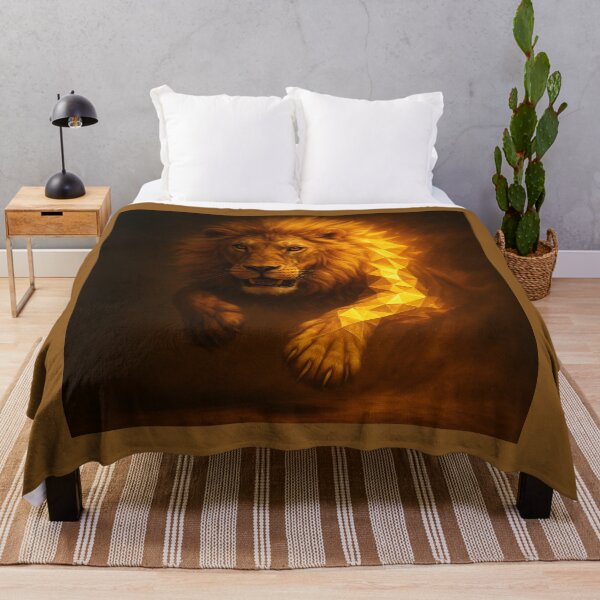 Item preview, Lion – Solar Charge Power Pounce Wildlife Art designed and sold by GeoWild Designs.