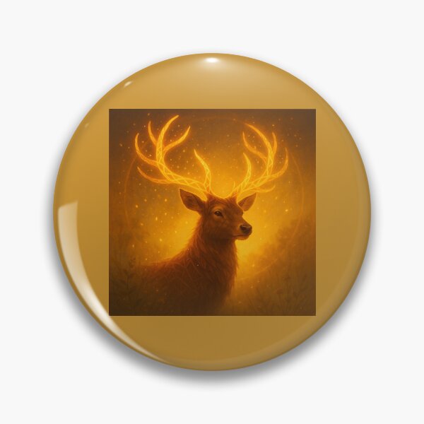 Item preview, Stag – Sunweaver Keeper of Dawnfire Wildlife Art designed and sold by GeoWild Designs.