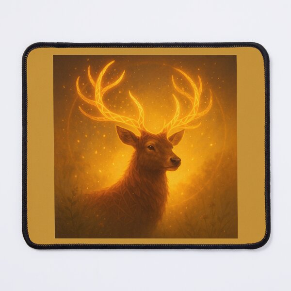 Item preview, Stag – Sunweaver Keeper of Dawnfire Wildlife Art designed and sold by GeoWild Designs.