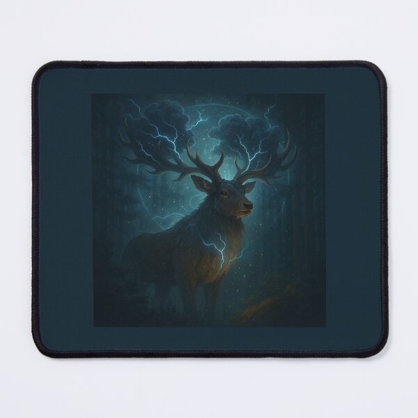 Item preview, Elk – Spirit of the Stormroot Thunder Trees Wildlife Art designed and sold by GeoWild Designs.