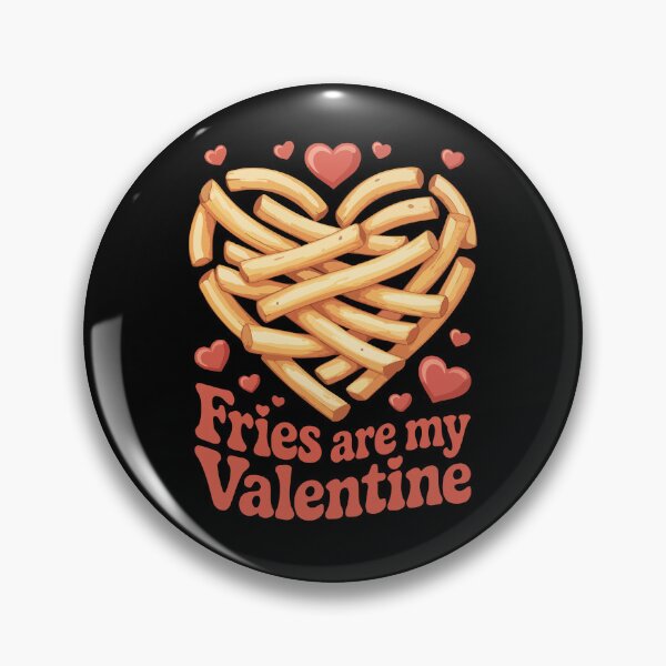 Item preview, Fries are my Valentine designed and sold by jkrphoto.