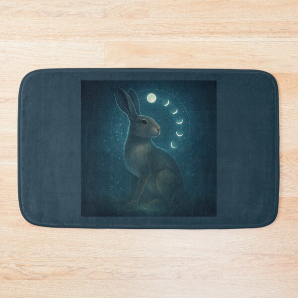 Item preview, Hare – Mother Moonwild of the Lunar Grove Wildlife Art designed and sold by GeoWild Designs.