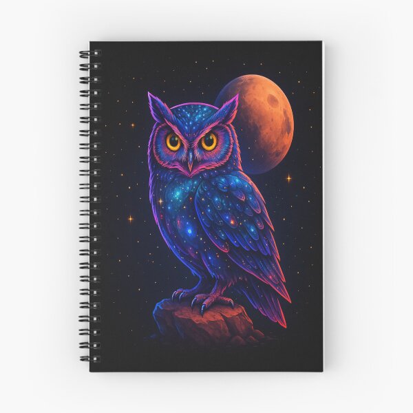 Item preview, Cosmic Owl designed and sold by © Zenscape Studio 2025.