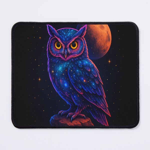 Item preview, Cosmic Owl designed and sold by © Zenscape Studio 2025.