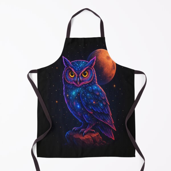 Item preview, Cosmic Owl designed and sold by © Zenscape Studio 2025.