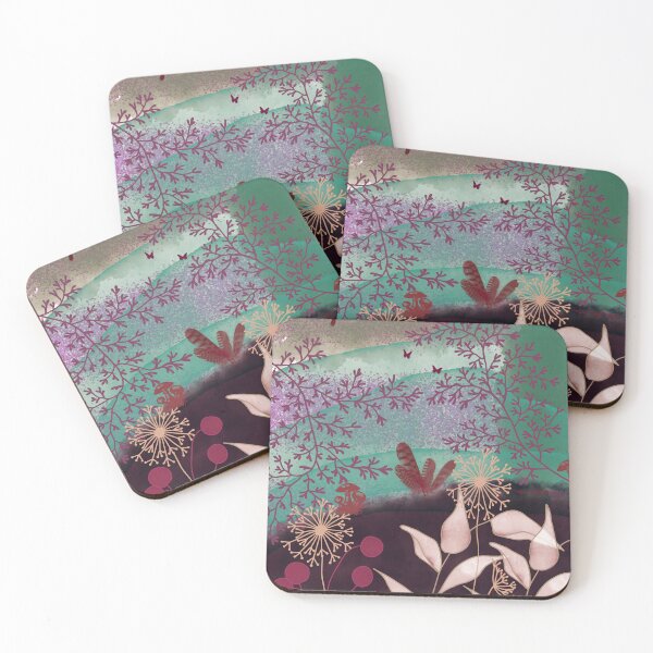 Item preview, Warm Sunset Night Garden Art designed and sold by capricedefille.