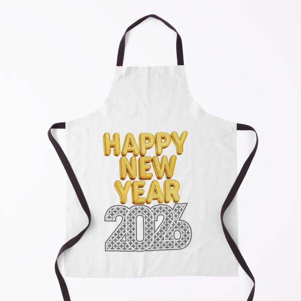 Item preview, Happy New Year 2026 Golden 3D Text on Black Background designed and sold by AchraffPrint.