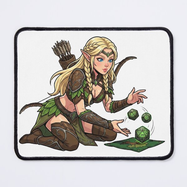 Item preview, Roll for Adventure: Elven Ranger Rolling Dice designed and sold by SkinnyFlatWhite.