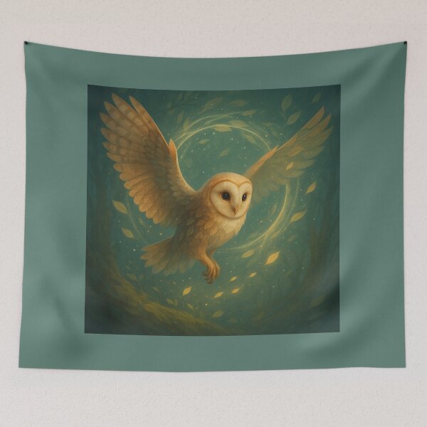 Item preview, Owl – Spirit of the Windwood Ancient Breeze Wildlife Art designed and sold by GeoWild Designs.