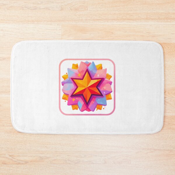 Item preview, Colorful Faceted Star Badge Icon designed and sold by RED-MOUSE.