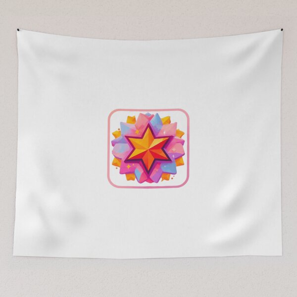 Item preview, Colorful Faceted Star Badge Icon designed and sold by RED-MOUSE.