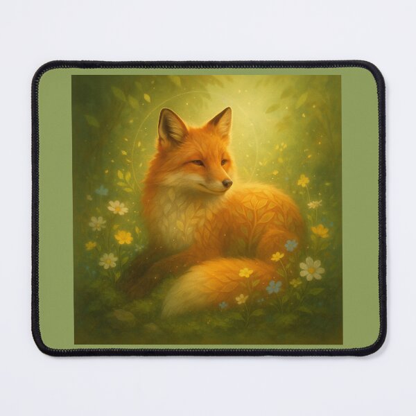 Item preview, Fox – Mother of the Meadows Spring Awakening Wildlife Art designed and sold by GeoWild Designs.