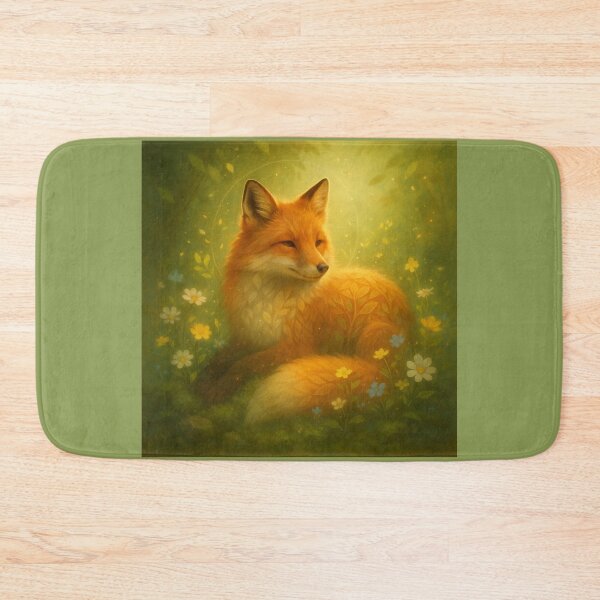 Item preview, Fox – Mother of the Meadows Spring Awakening Wildlife Art designed and sold by GeoWild Designs.