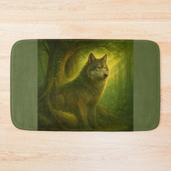 Item preview, Wolf – Roots of the Ancients Old Trees Wildlife Art designed and sold by GeoWild Designs.