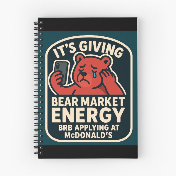 Item preview, It's Giving Bear Market Vibes designed and sold by DivinelyAligned8.