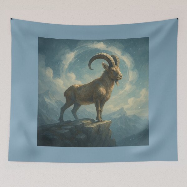 Item preview, Ibex – Mother of the Mountains Sky Ridge Wildlife Art designed and sold by GeoWild Designs.