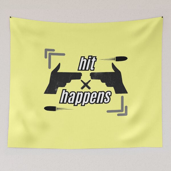 Item preview, The Big Hit – Finger Gun Standoff Minimalist Design designed and sold by DimensionShift.