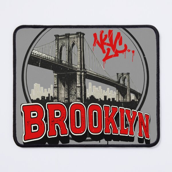 Item preview, Brooklyn Bridge Urban Graffiti NYC Skyline  designed and sold by EZPAINT.