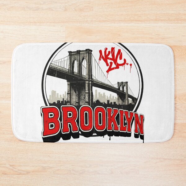 Item preview, Brooklyn Bridge Urban Graffiti NYC Skyline  designed and sold by EZPAINT.
