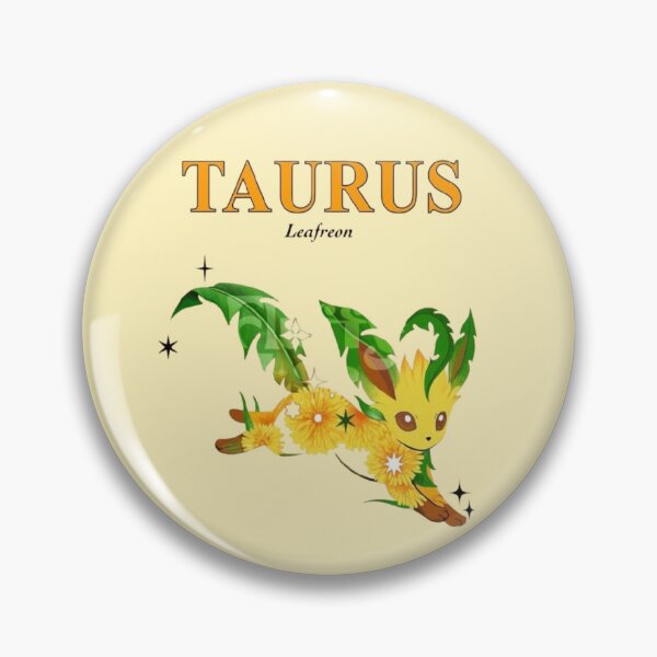 Item preview, Leafeon and Taurus: The Earthly Zodiac Fusion designed and sold by GenZINISH.