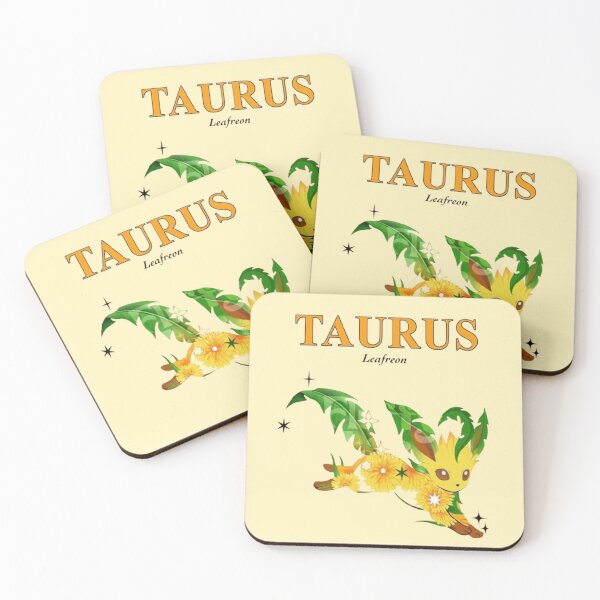 Item preview, Leafeon and Taurus: The Earthly Zodiac Fusion designed and sold by GenZINISH.