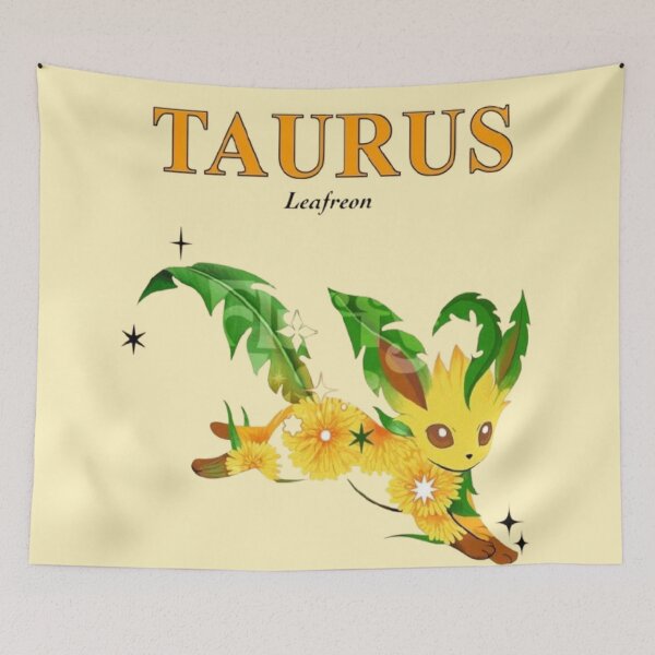 Item preview, Leafeon and Taurus: The Earthly Zodiac Fusion designed and sold by GenZINISH.