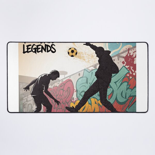 Item preview, Street Football Legends – Urban Soccer Art Design designed and sold by RAVisuals.