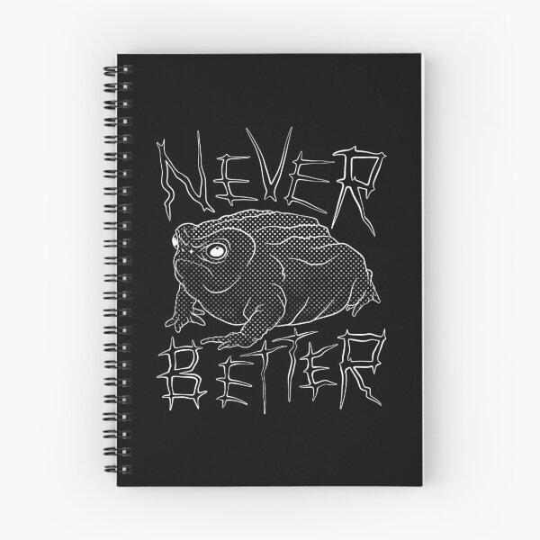 Item preview, Screaming frog doodle never better custom white designed and sold by ariverrr.