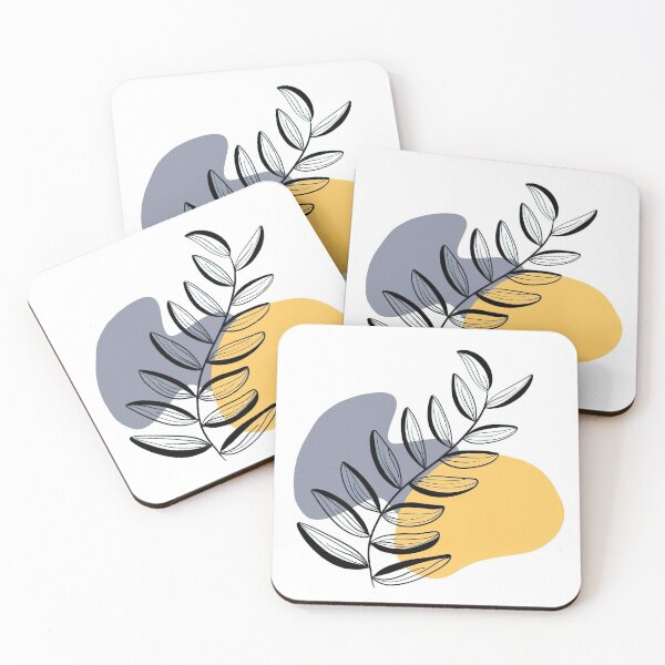 Item preview, Leaf Branch on Abstract Shapes designed and sold by Artsaril.
