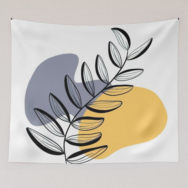 Item preview, Leaf Branch on Abstract Shapes designed and sold by Artsaril.