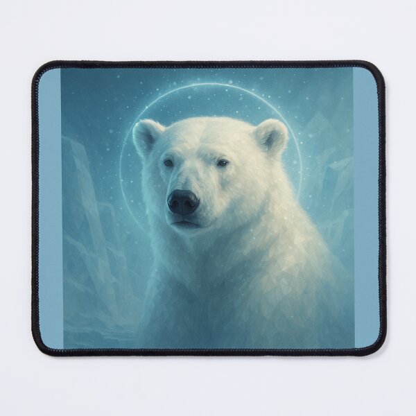 Item preview, Polar Bear – Glacier Drift Halo Guardian Wildlife Art designed and sold by GeoWild Designs.
