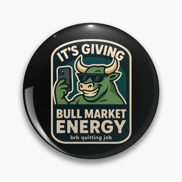 Item preview, It's Giving Me Bull Market Vibes designed and sold by DivinelyAligned8.