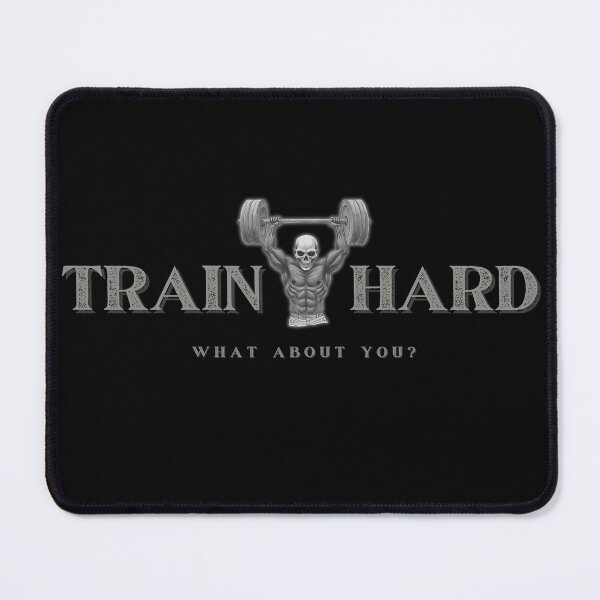 Item preview, Train Hard Skull Lifter T-Shirt | Strength & Power Gym Wear designed and sold by TrainHardCo.