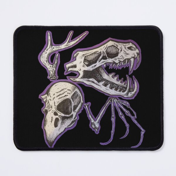Item preview, Animal bones illustration  designed and sold by AnubisAltarArt.