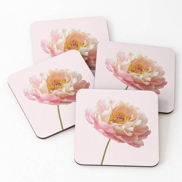 Item preview, One Pink Peony Closeup designed and sold by Violet Peonies.