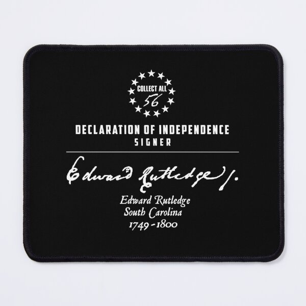 Item preview, Edward Rutledge Declaration Of Independence designed and sold by twHistory.
