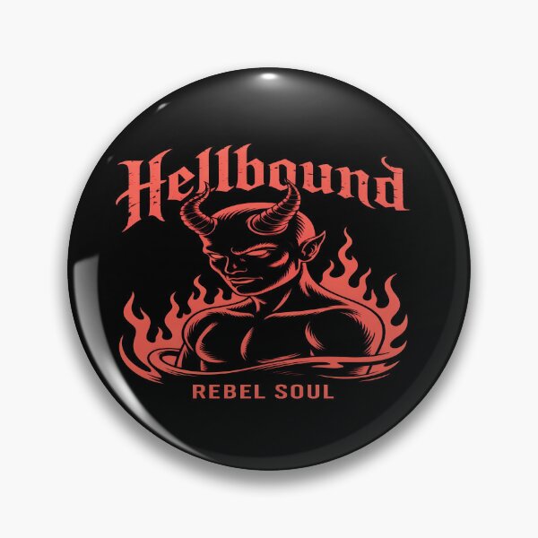Item preview, Hellbound Rebel Soul - Vintage Devil Tattoo Art designed and sold by Dakson Design - Fantasy Art.