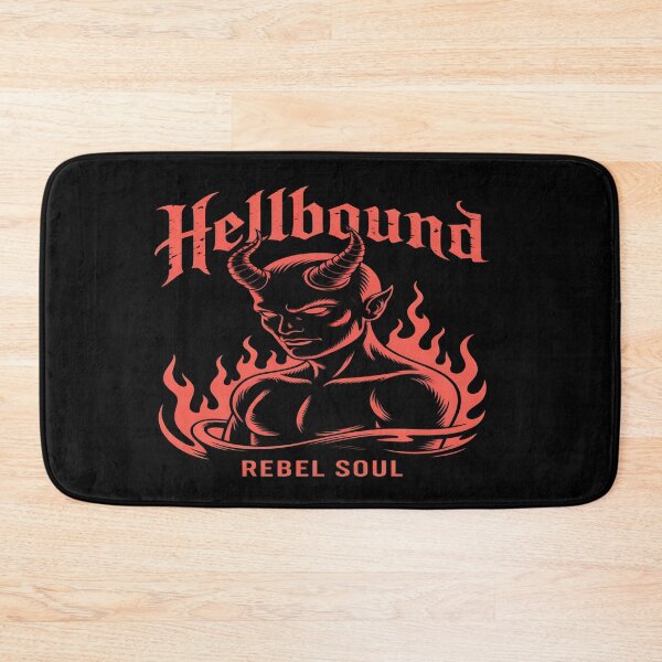 Item preview, Hellbound Rebel Soul - Vintage Devil Tattoo Art designed and sold by Dakson Design - Fantasy Art.