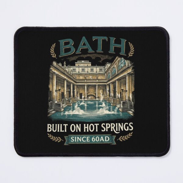 Item preview, Historic Roman Baths Design designed and sold by yeahitwasme.