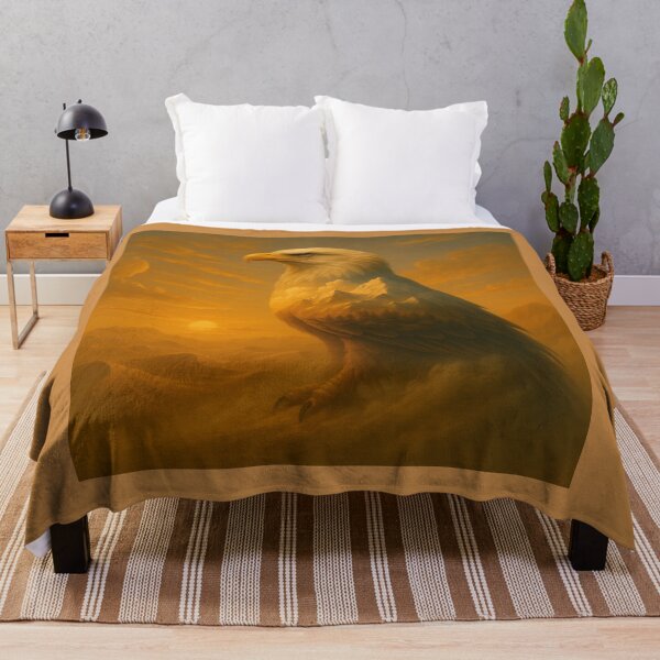 Item preview, Eagle – Skyforge Guardian Sunset Mountain Wildlife Art designed and sold by GeoWild Designs.