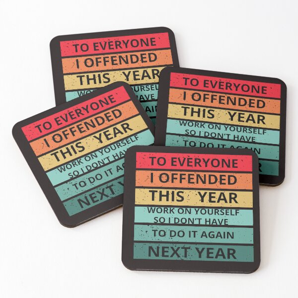Item preview, To Everyone I Offended This Year designed and sold by MA project.
