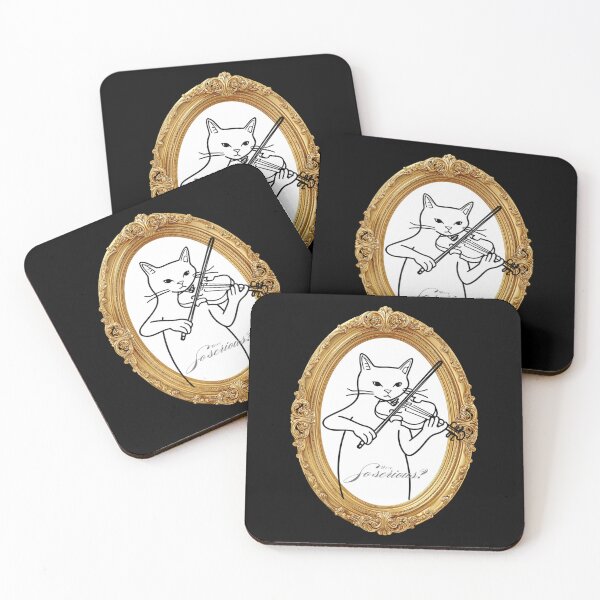 Item preview, Cat Violinist Elegant – Meow So Serious? designed and sold by MirAgi.