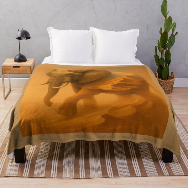Item preview, Elephant – Desert Dune Titan Landscape Fusion designed and sold by GeoWild Designs.