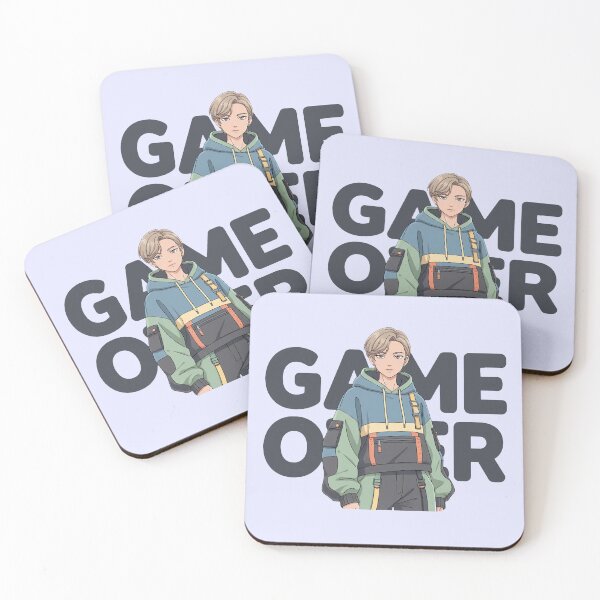 Item preview, Game Over Anime Boy designed and sold by MOFAPPAREL.