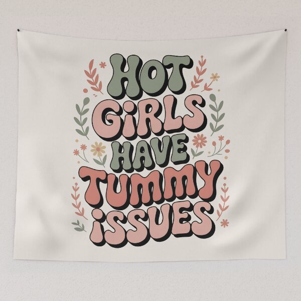 Item preview, Hot Girls Have Tummy Issues designed and sold by AniArtPL.