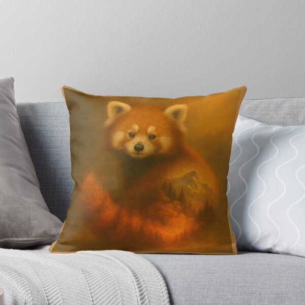 Item preview, Red Panda – Silent Titans Mountain Ember Spirit Wildlife Art designed and sold by GeoWild Designs.