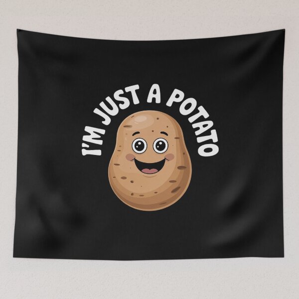 Item preview, I'm Just A Potato - Potato Cute Vegetable Gift designed and sold by nicomitchell.