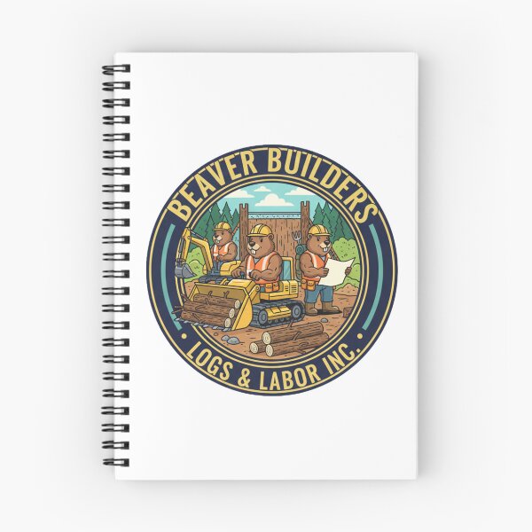 Item preview, Beaver Builders Vintage Logo Construction Team Art designed and sold by Dariusz.K.